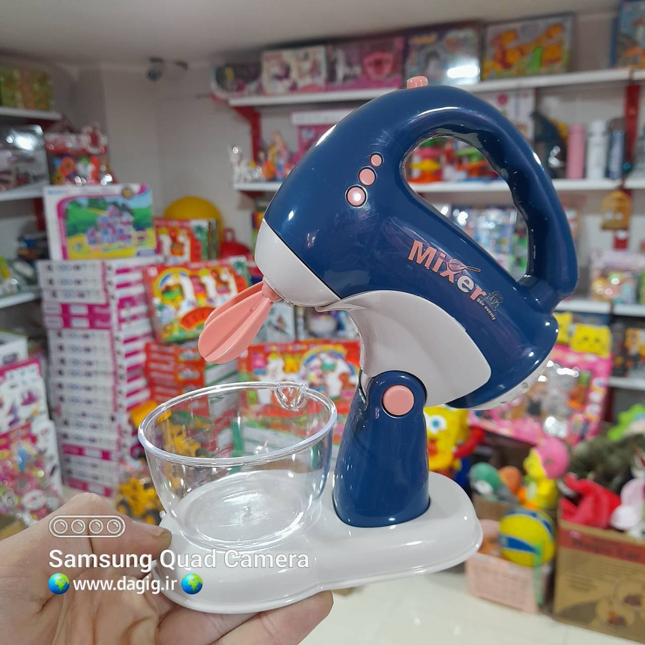 خرید اسباب بازی دخترانه مخلوط کن برقی درجه یک
