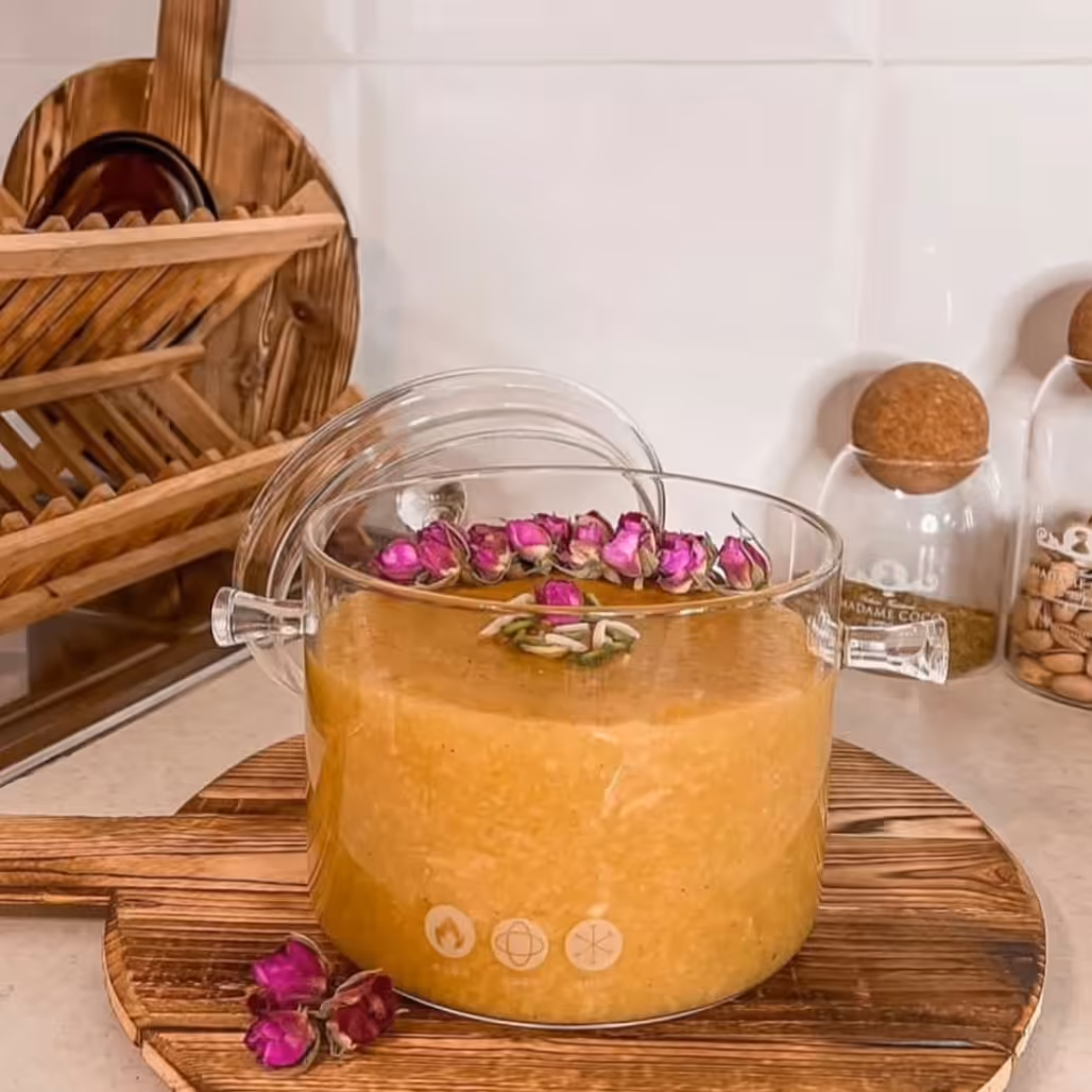 قابلمه پیرکس وارداتی شفاف