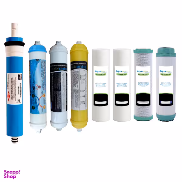 فیلتر دستگاه تصفیه کننده آب مدل SPARE FILTER - 8M بسته 8 عددی