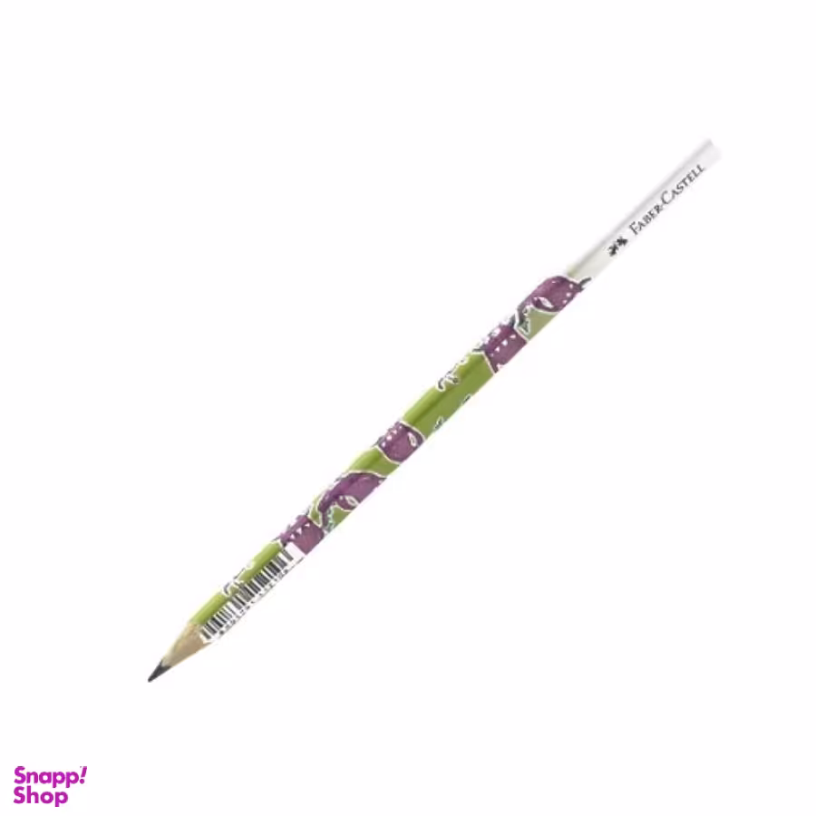 مداد سیاه طرح هیولا بدنه مثلثی سبز 118311