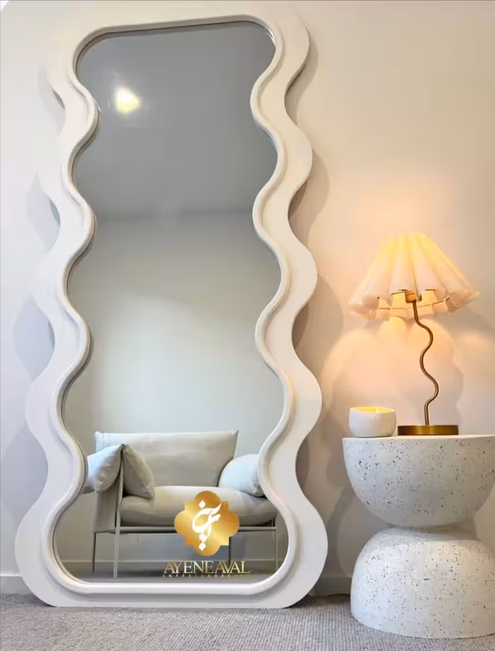 آینه قدی چوبی مرجان 2 | ابعاد 80 *‌ 180 - آینه اول