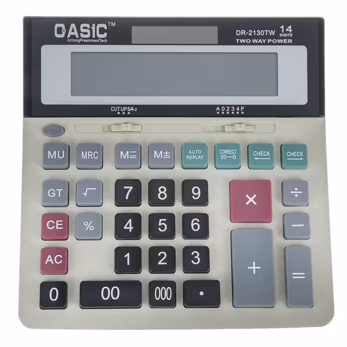 ماشین حساب کاسیک مدل DR-2130TW