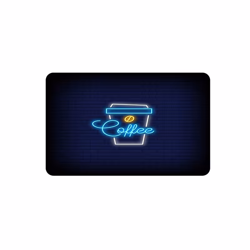 استیکر کارت مدل کافی کد 1730