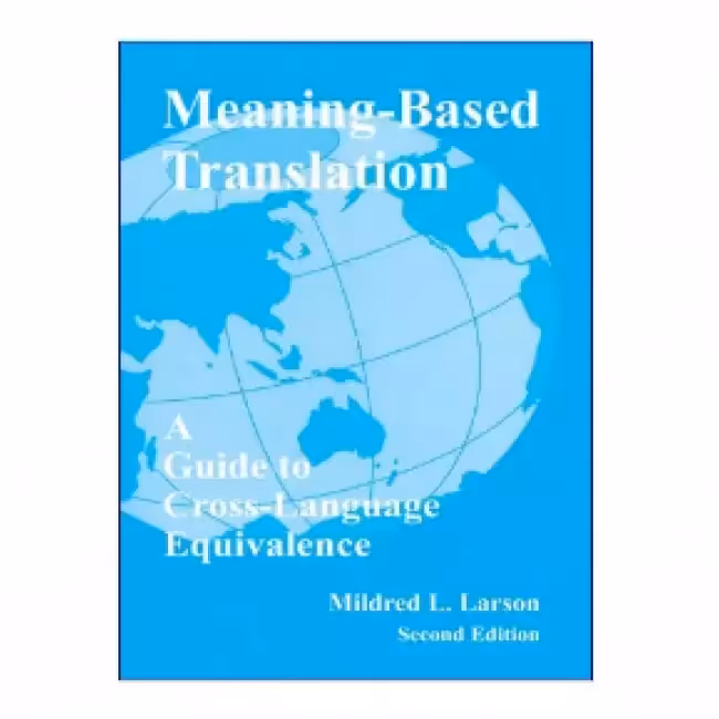 Meaning Based Translation 2nd Edition