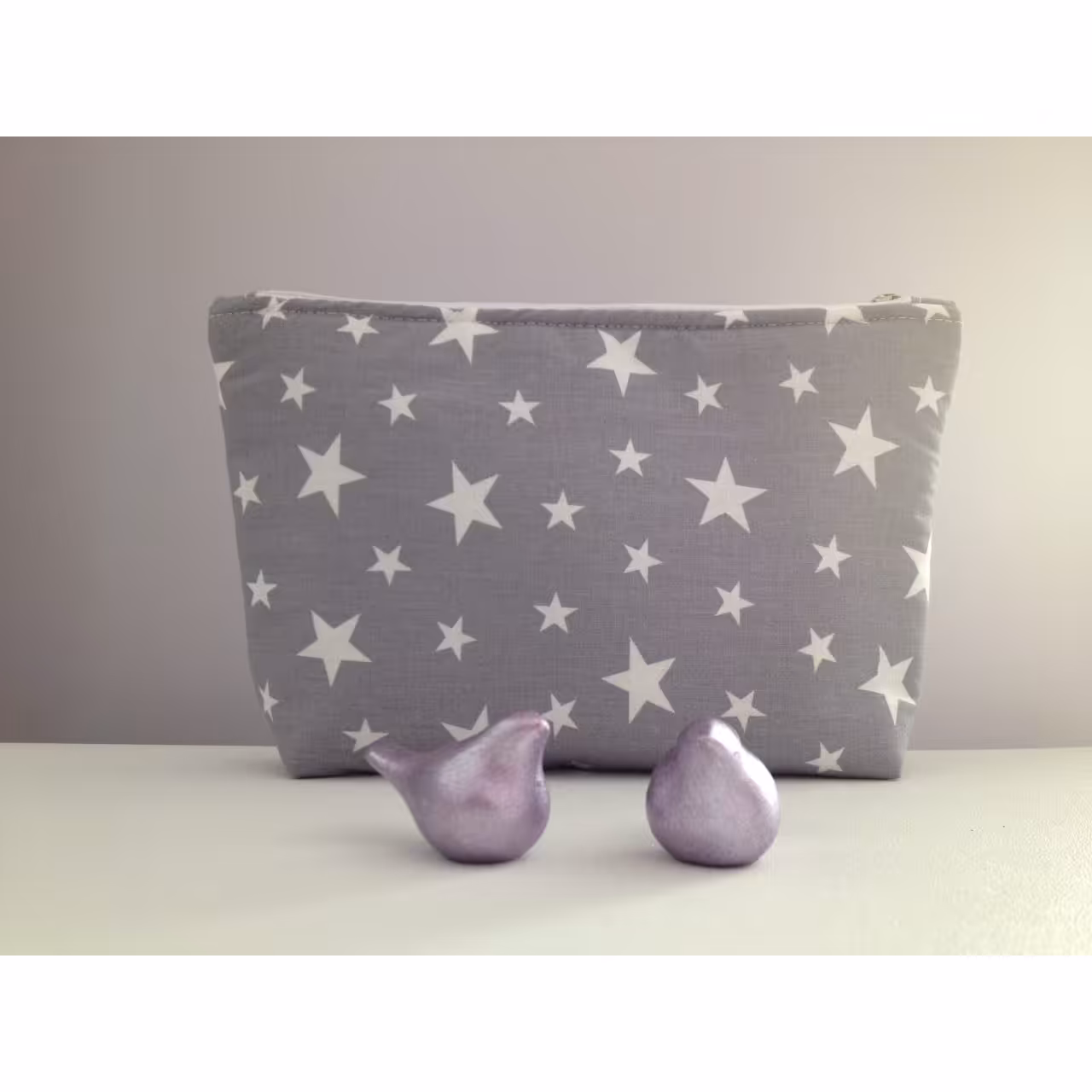 کیف لوازم آرایش آنام طرح ستاره