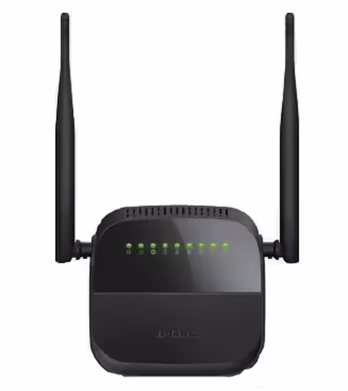 مودم روتر بی‌ سیم دی-لینک سری  ADSL2 مدل DSL-124 NEW
