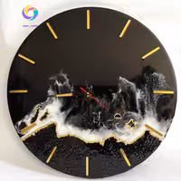 ساعت رزینی  دریای شب قطر 60 سانت شفاف و زیبا