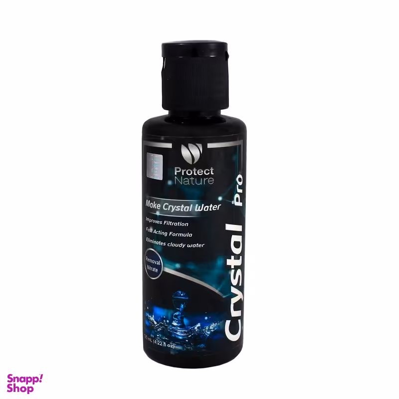 محلول شفاف کننده آب پروتکت نیچر مدل کریستال پرو حجم 125 میلی لیتر