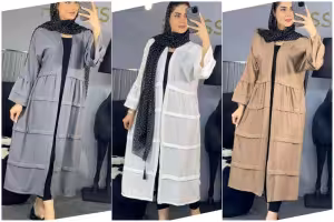 مانتو دانشجویی النا مانتو بلندبابوس درجه یک