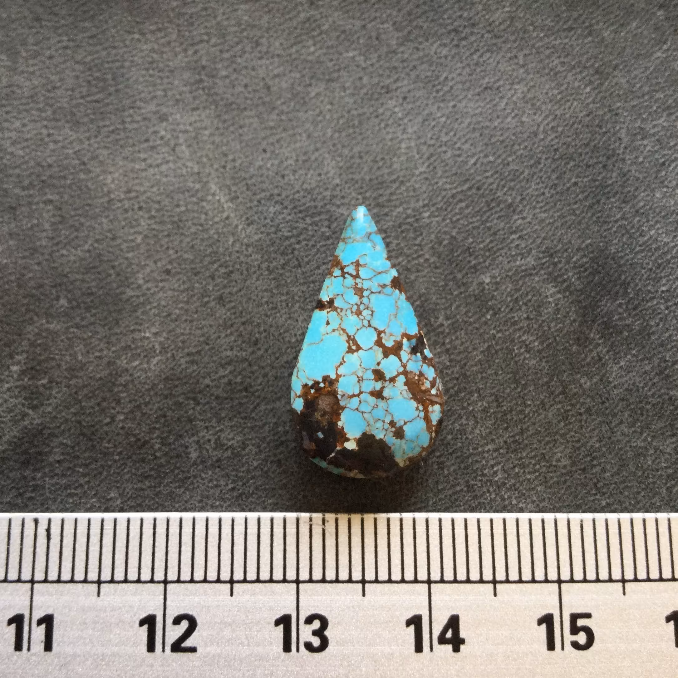 فیروزه ناب نیشابوری تراش اشکی(شجری) 