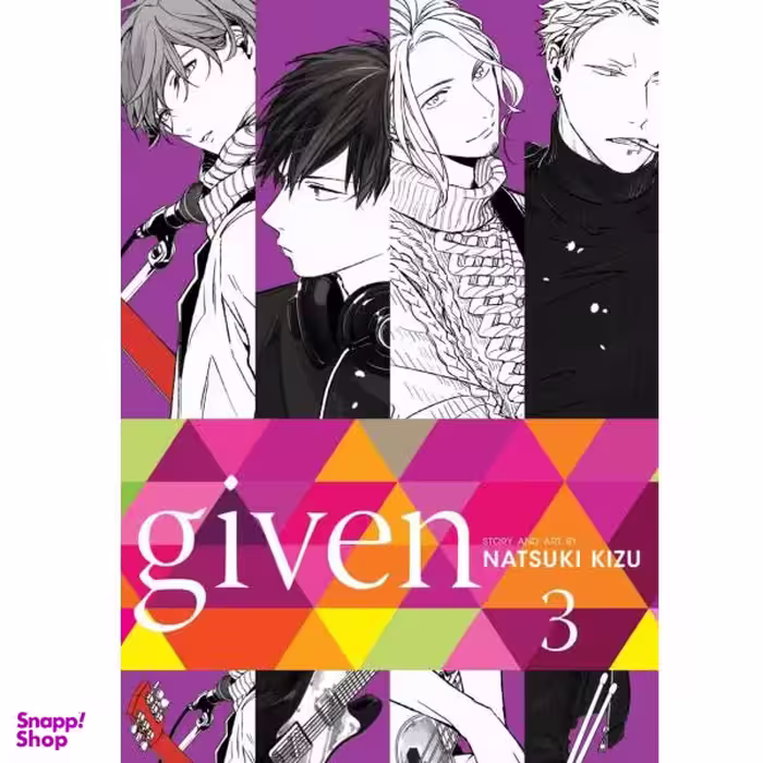 کتاب Given، Vol. 3 اثر Natsuki Kizu نشر SuBLime; Illustrated edition