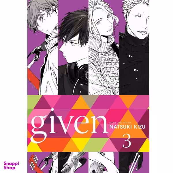 کتاب Given، Vol. 3 اثر Natsuki Kizu نشر SuBLime; Illustrated edition