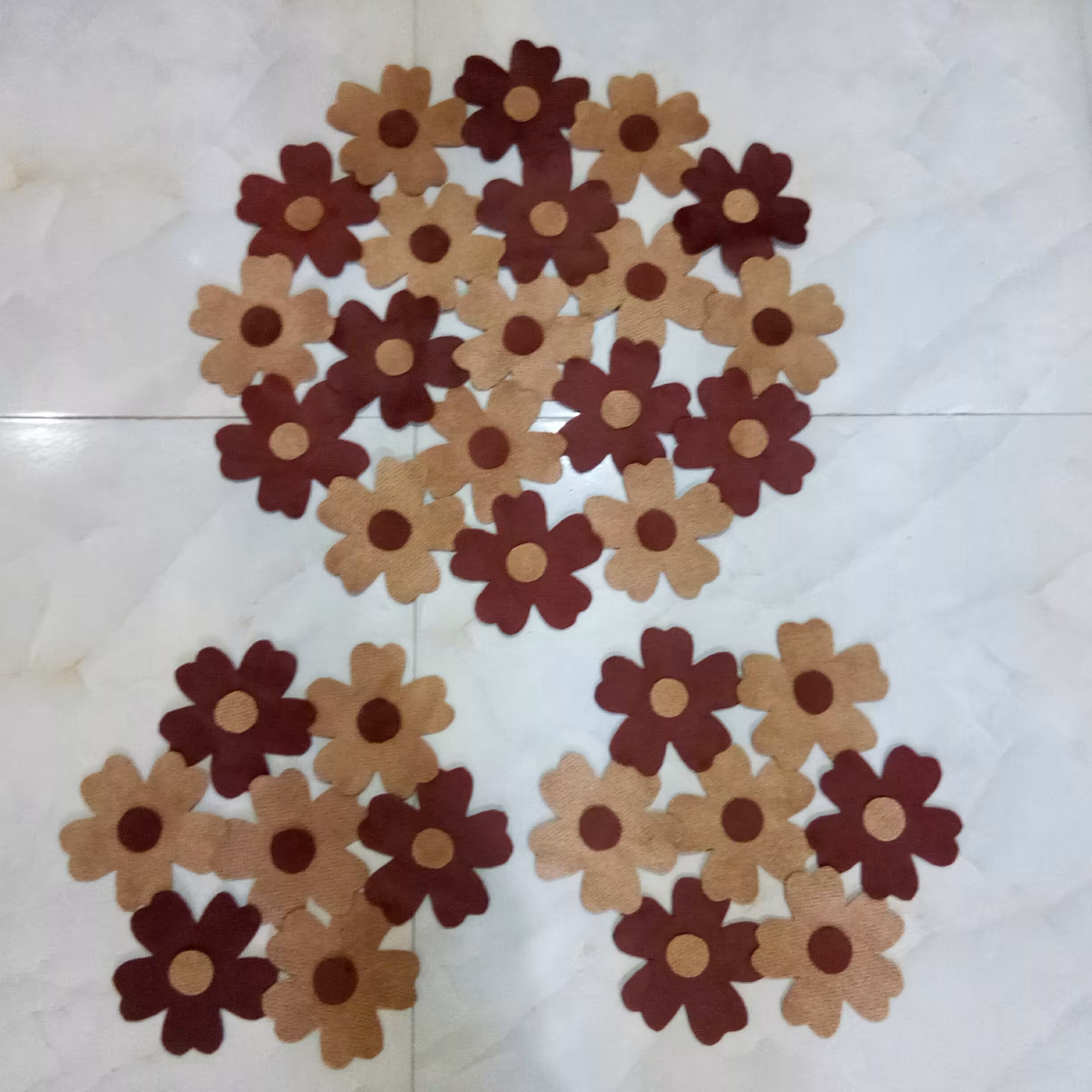 رومیزی طرح گل کد 8