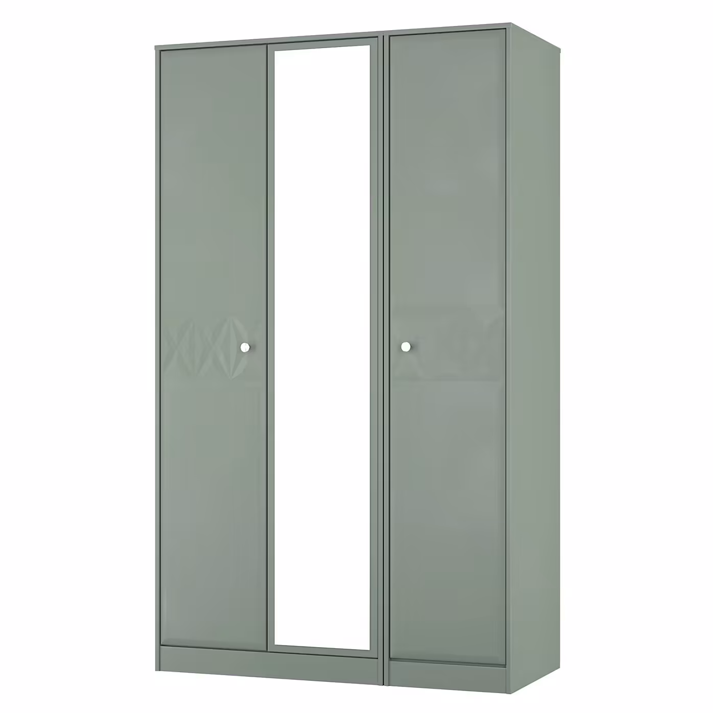 کمد لباس دو درب با آینه سایز 197*110*53 کد 8973