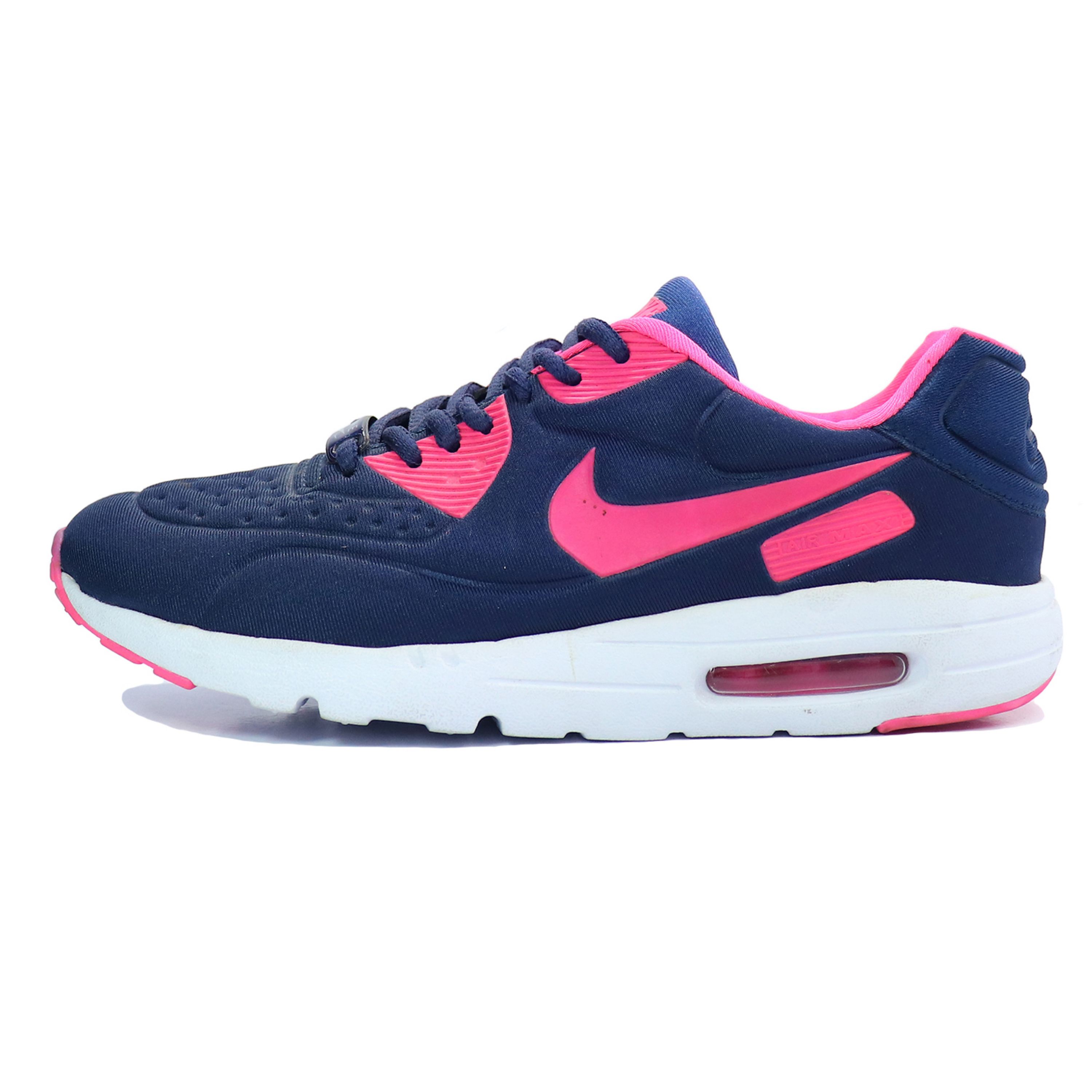 کفش راحتی زنانه نایکی مدل ایرمکس Air max سرمه ای با رویه غواصی