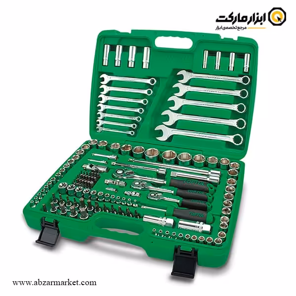 جعبه ابزار تاپ تول با لوازم 130 عددی مدل GCAI130B