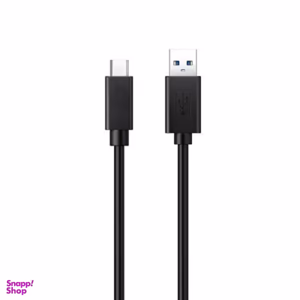 کابل تبدیل USB به USB-C کی نت پلاس (K-Net Plus) پلاس مدل A06 به طول 1.2m