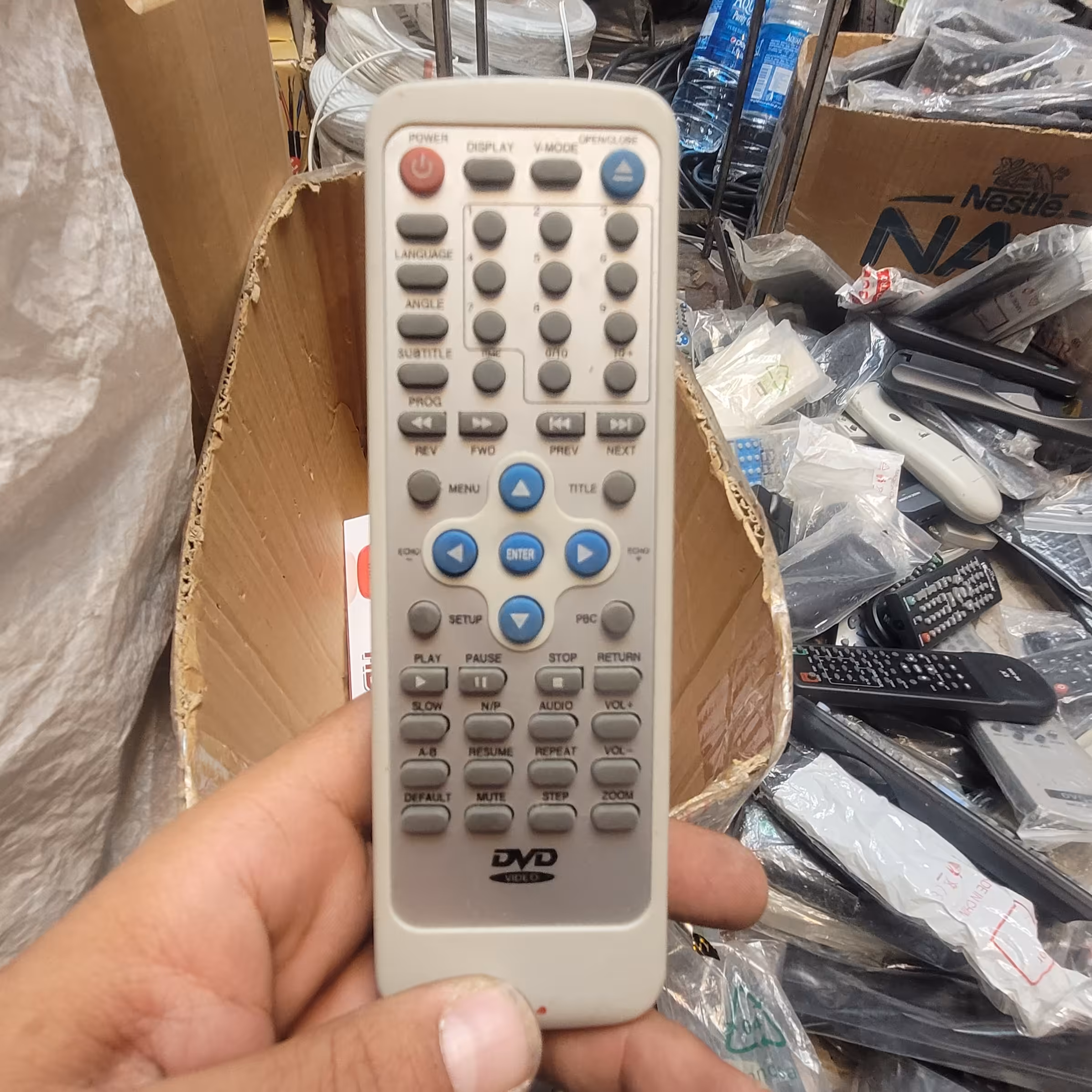 کنترل دی وی دی DVD مدل چینی