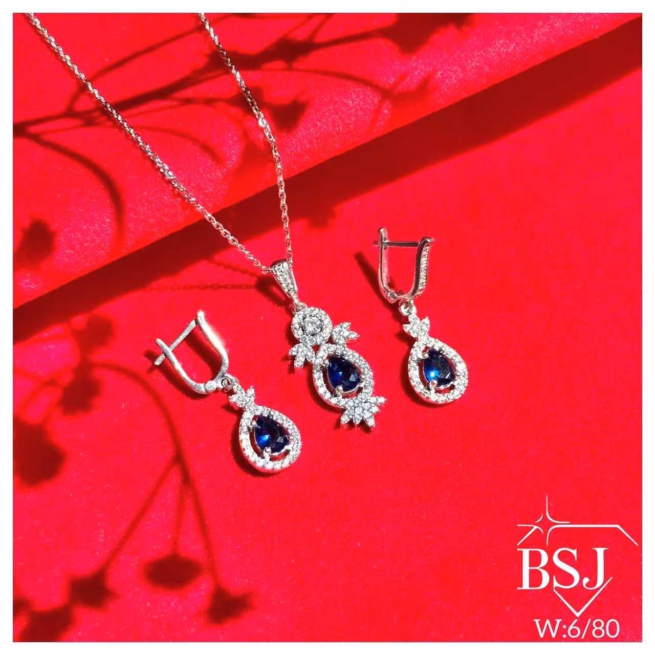 نیم ست جواهری