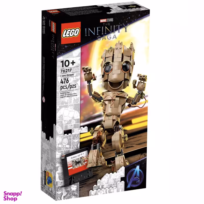لگو سری گروت مدل baby groot  کد 76217