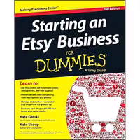 کتاب زبان اصلی Starting an Etsy Business For Dummies انتشارات For Dummies