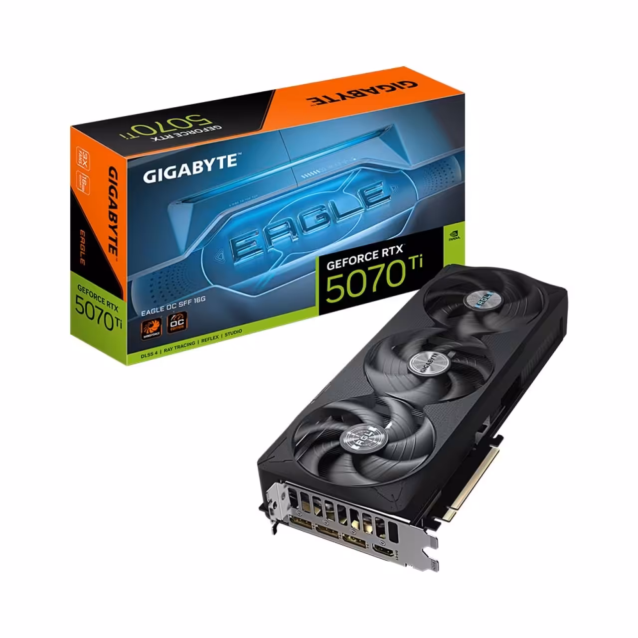 کارت گرافیک گیگابایت مدل GeForce RTX&amp;#x2122; 5070 Ti EAGLE OC SFF 16G