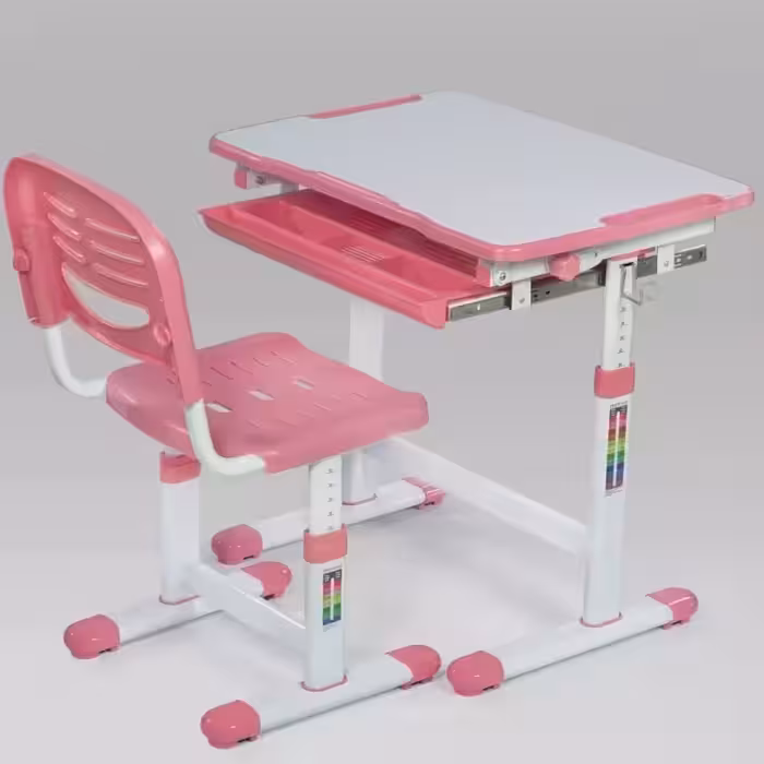 میز تحریر قابل تنظیم کودک صفحه ساده یا وایت برد