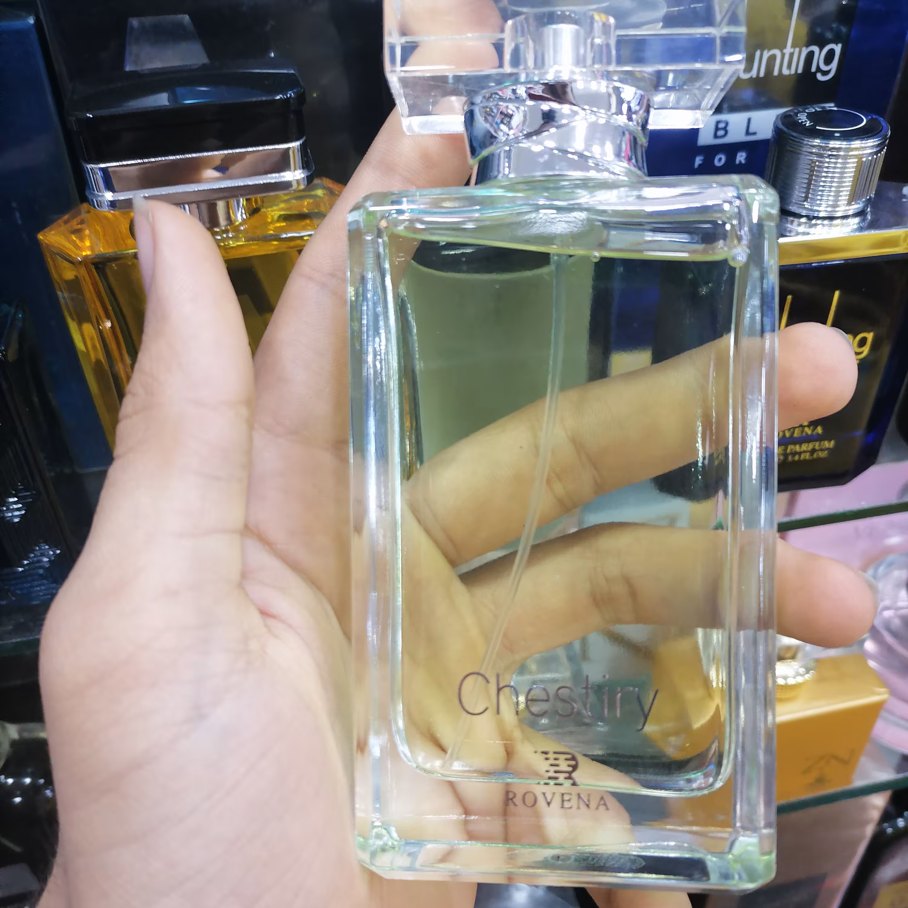 ادکلن چمستری 100 میل خنک و شیرین موندگاری و پخش بود بالا
