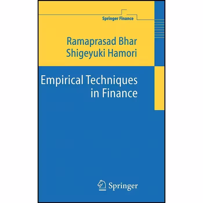 کتاب زبان اصلی Empirical Techniques in Finance  اثر جمعی از نویسندگان