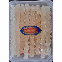نبات شاخه سفید 600 گرمی بسته بندی ظرفی برند صائب کیفیت درجه یک 