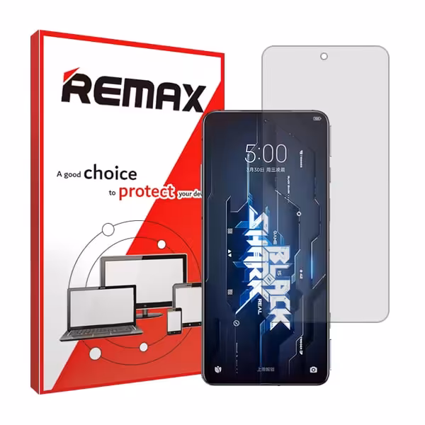 گلس شیائومی Black Shark 5 مدل هیدروژلی شفاف برند ریمکس کد S