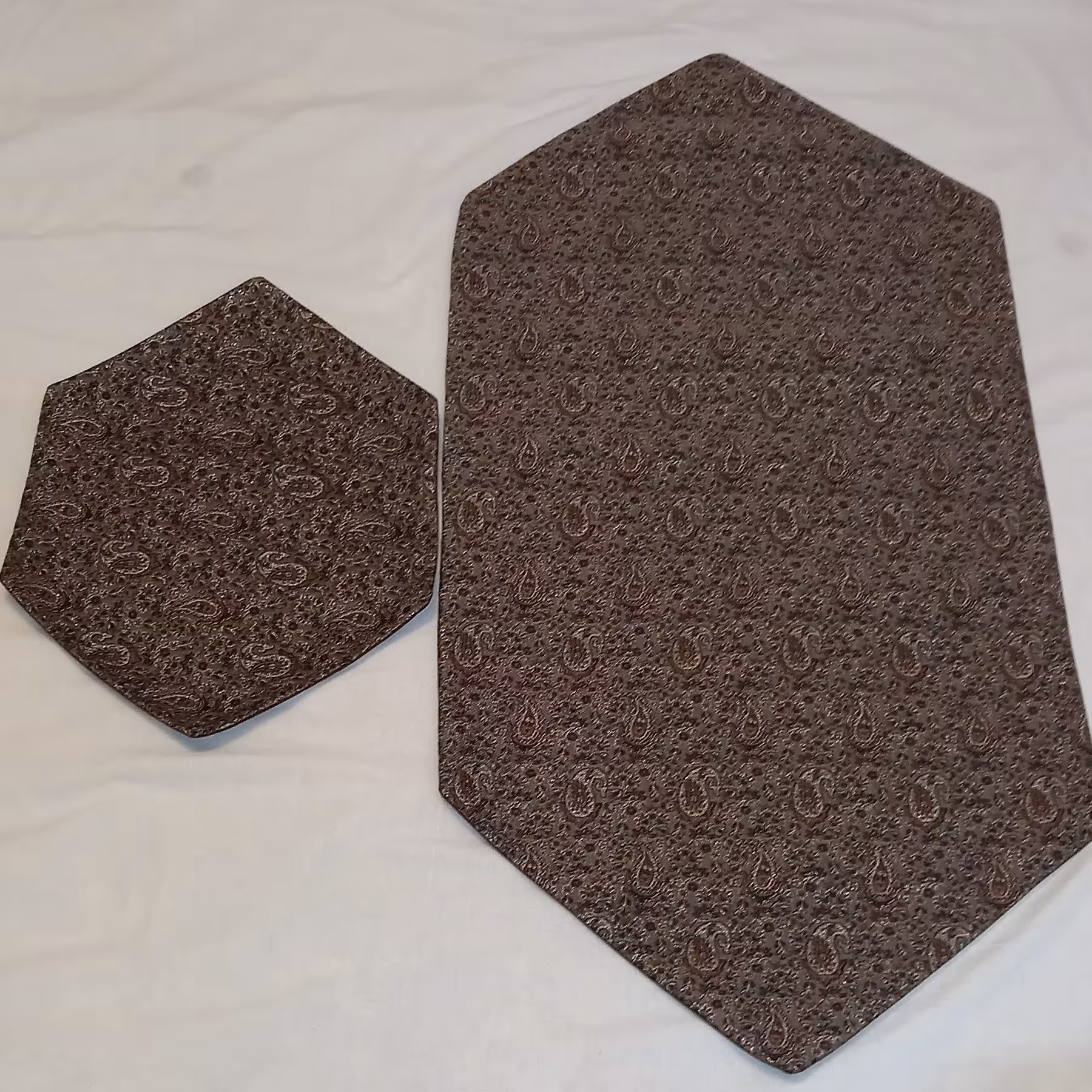 رانر نقره بافت  دو عدد