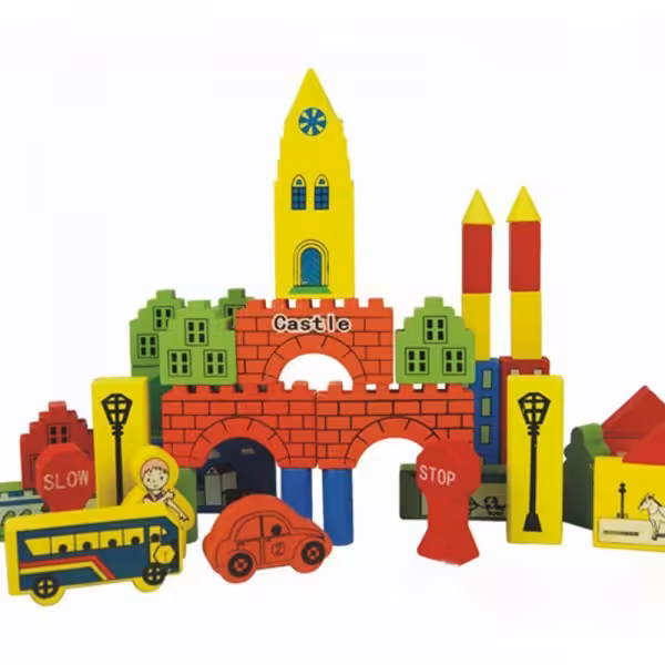 بلوك چوبي قلعه كد276