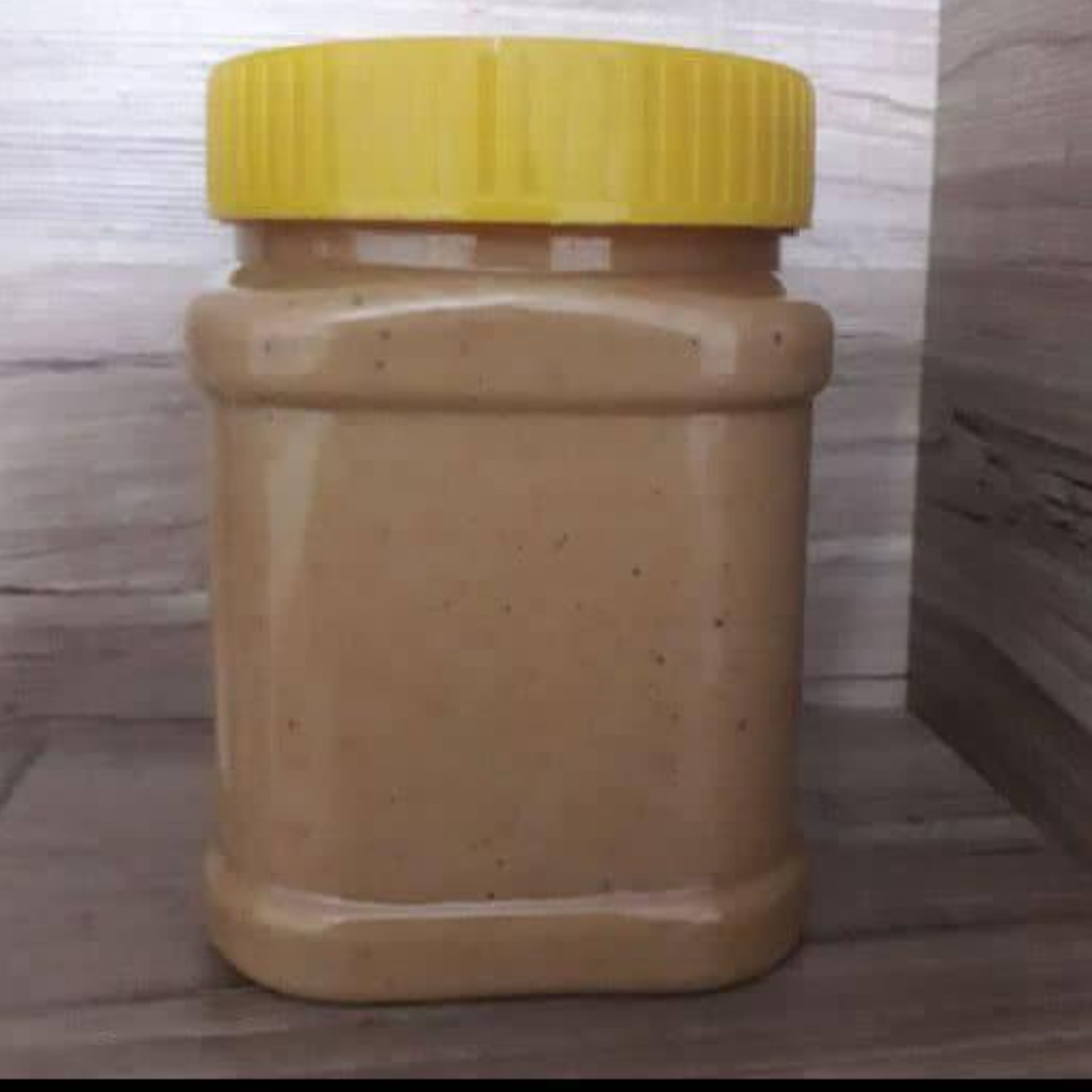 کره بادام زمینی درجه یک تازه و خوشمزه - 400 گرمی
