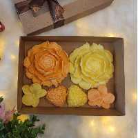 کد 3-صابون نیلوفر و قلب و ارکیده