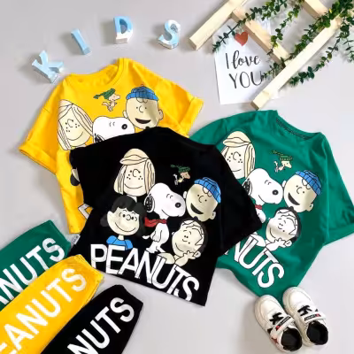 ست بلوز و شلوار اسنوپی اسپرت دخترانه و پسرانه