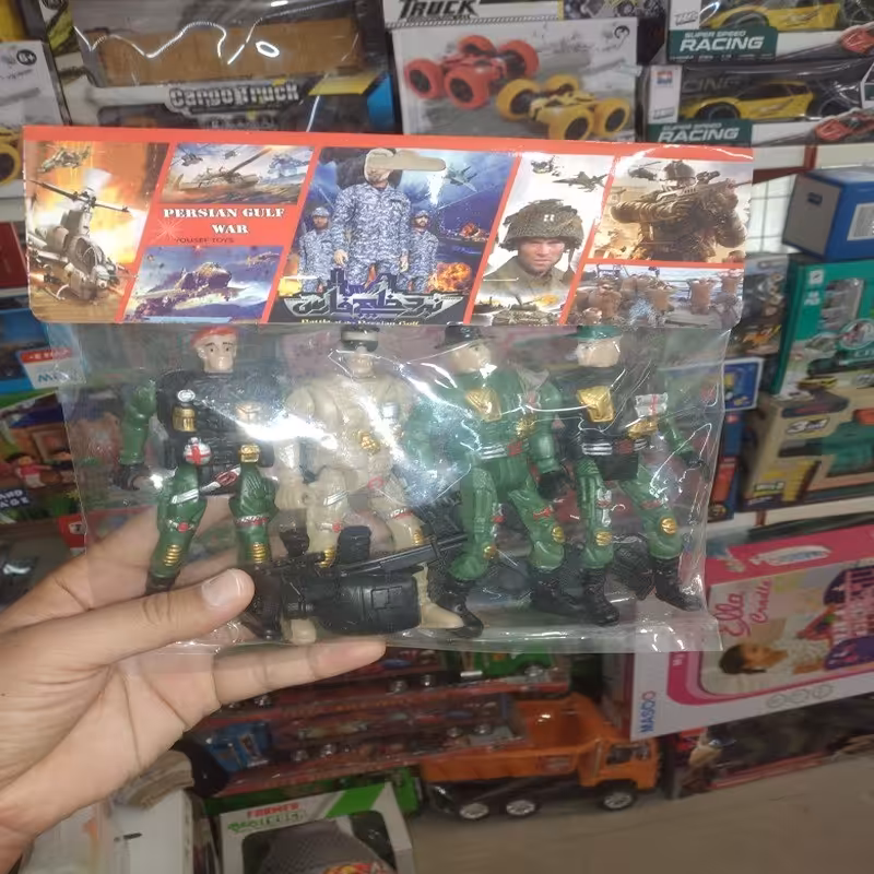 اسباب بازی ست چهارتایی پلیس ها