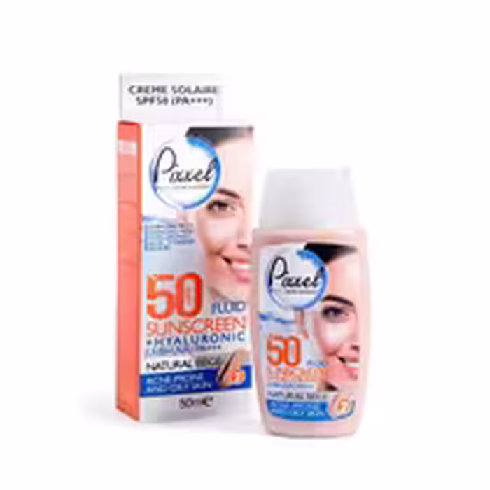 کرم ضد آفتاب بژ طبیعی پیکسل مناسب پوست چرب SPF50 حجم 50 میلی‌لیتر