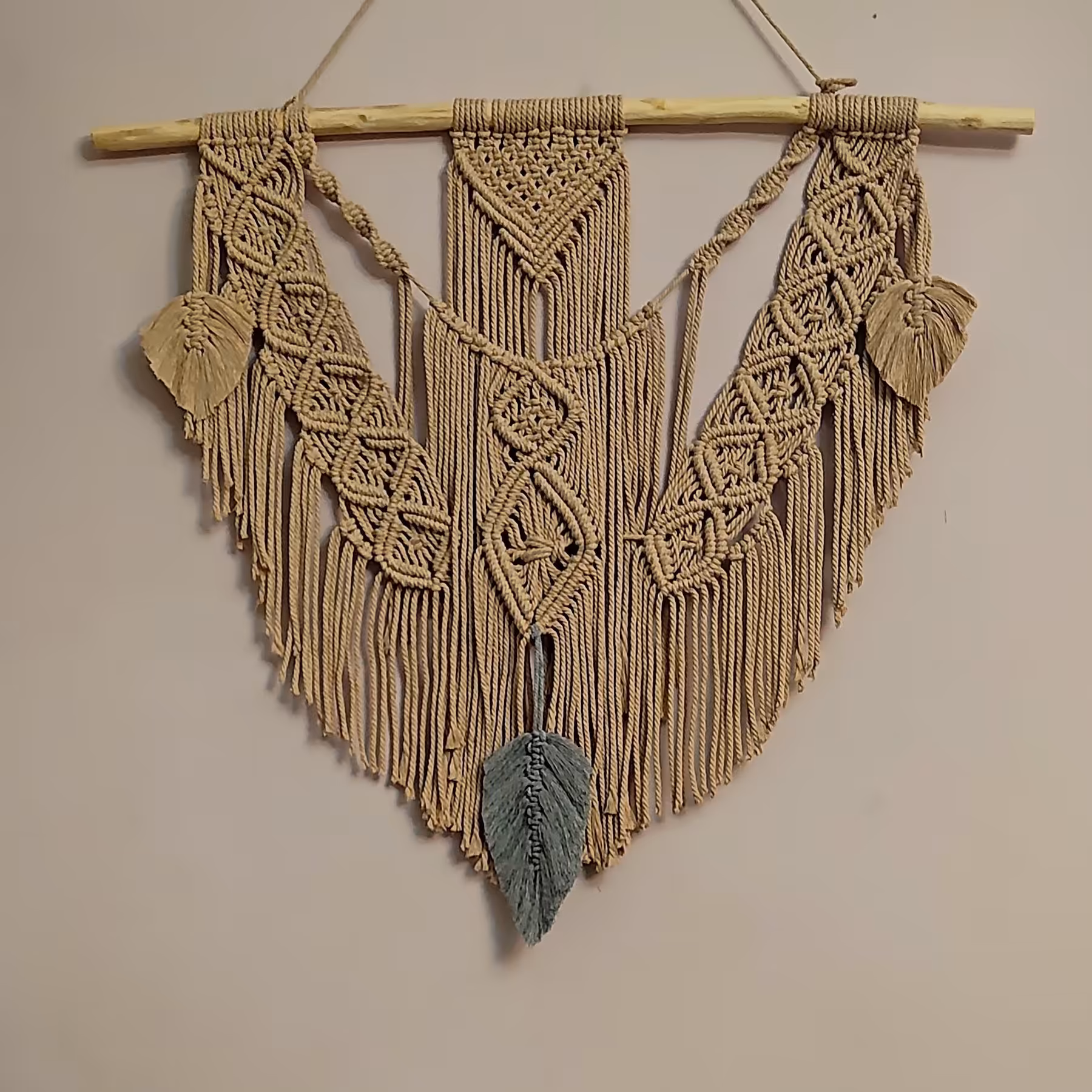 دیوارکوب مکرومه کد19