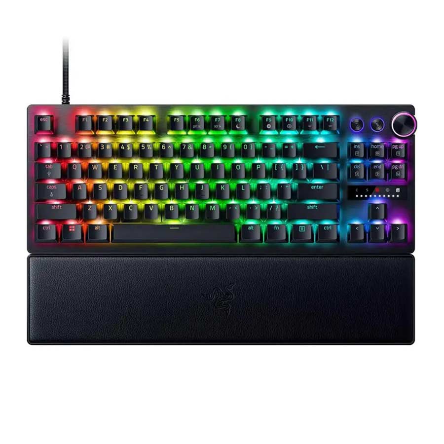 قیمت و خرید کیبورد گیمینگ باسیم ریزر مدل HUNTSMAN V3 PRO TKL | یاس ارتباط