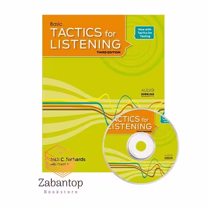کتاب تکتیکس لیسنینگ بیسیک Tactics for Listening Basic 3rd