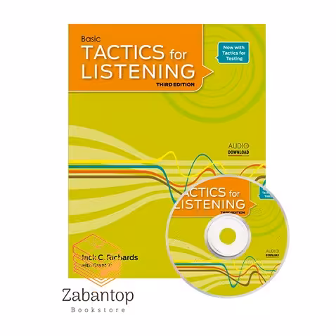 کتاب تکتیکس لیسنینگ بیسیک Tactics for Listening Basic 3rd