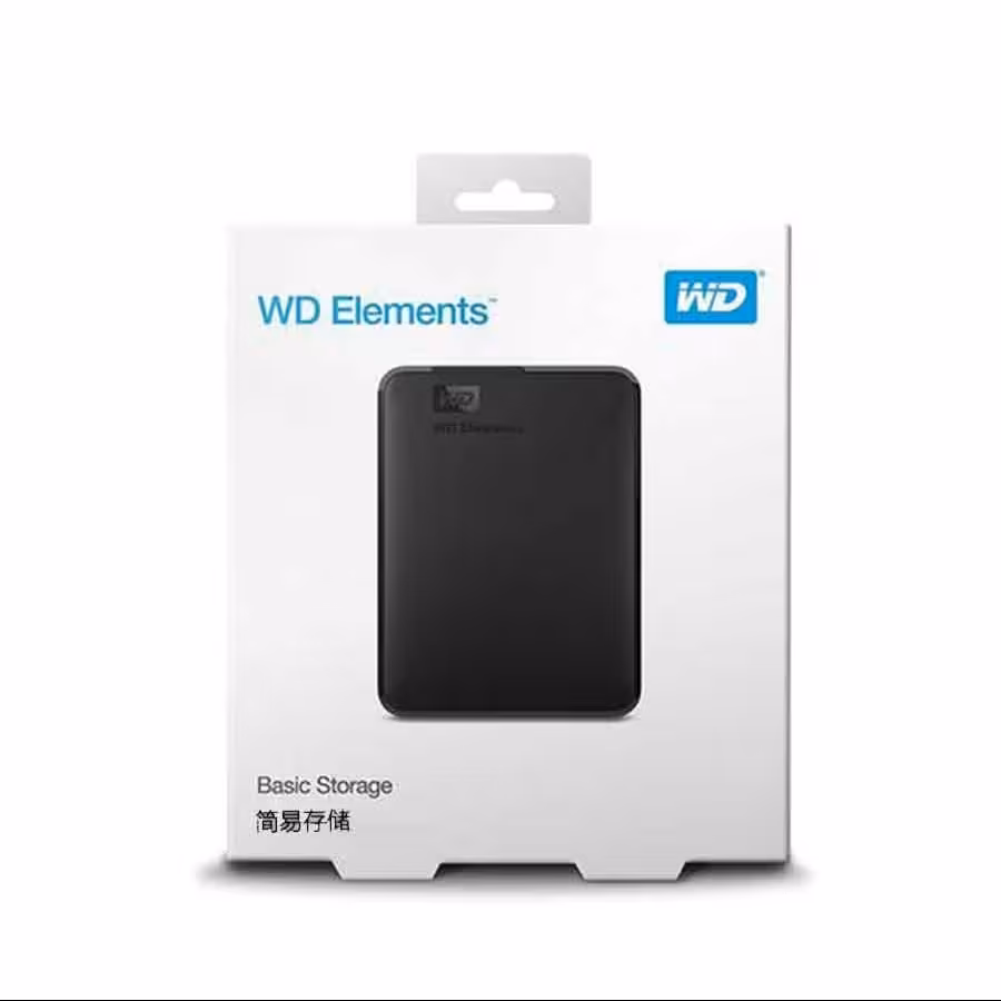 هارد اکسترنال 320 گیگ وسترن دیجیتال گارانتی طلایی به نام خریدار بمدت یکسال