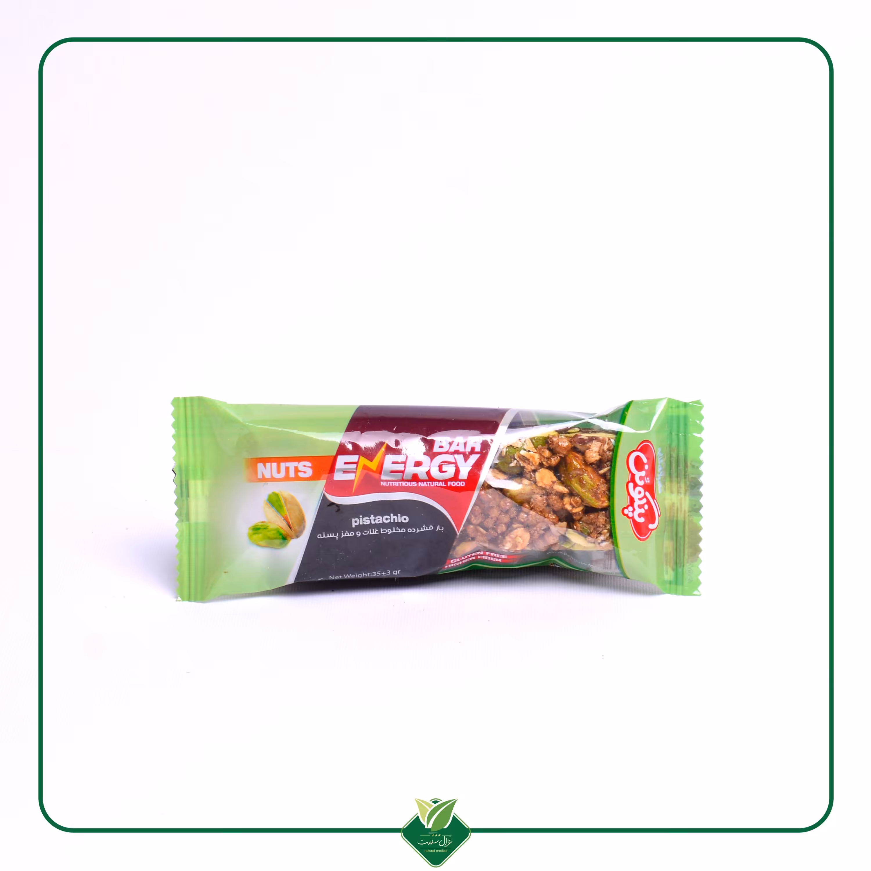 پنگوئن  انرژی بار با طعم  پسته 35 گرمی 