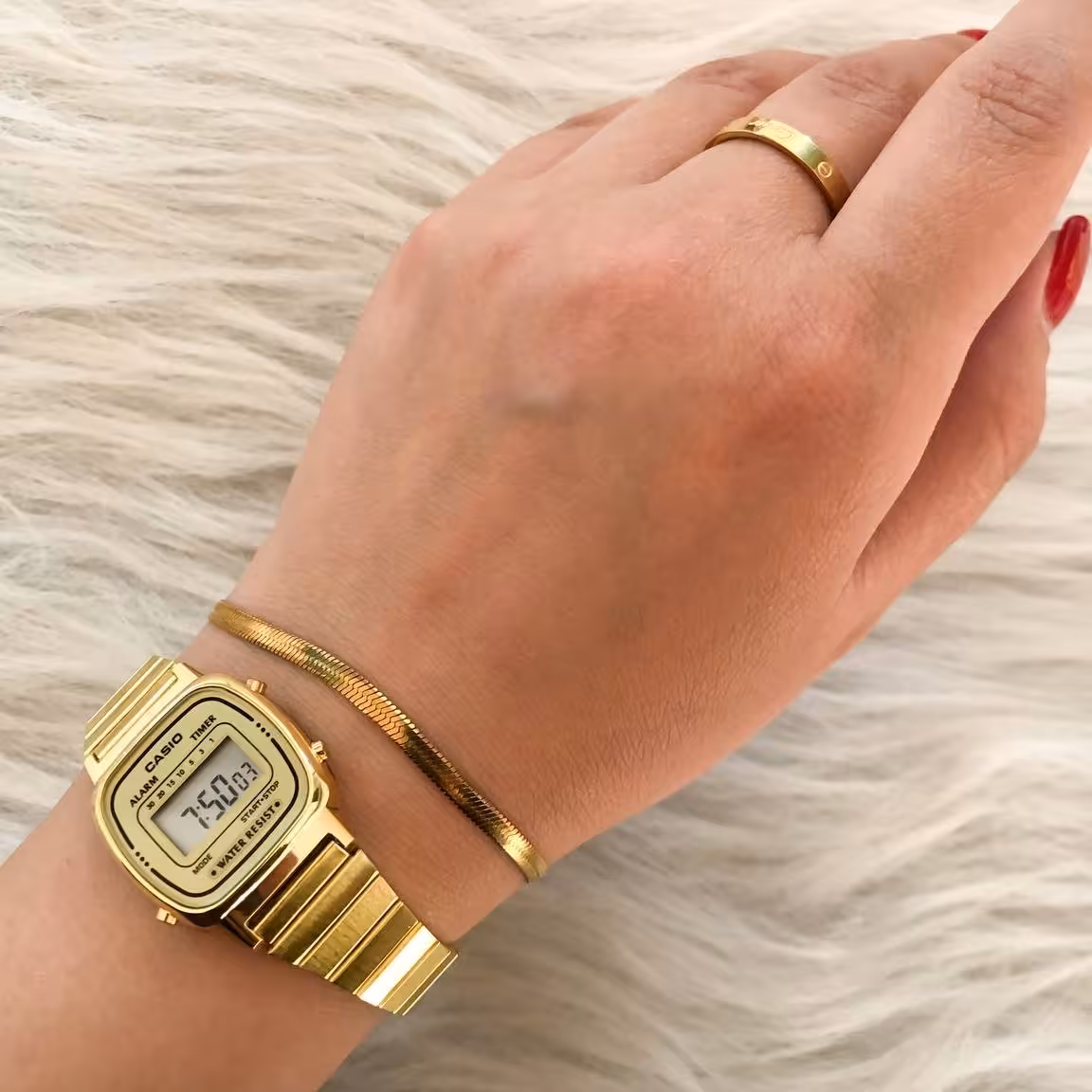 ست ساعت مچی کاسیو کد 1100