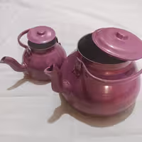 کتری قوری ست بنفش وابی