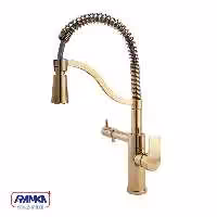 شیر ظرفشویی دومنظوره راسان مدل راشل طلایی