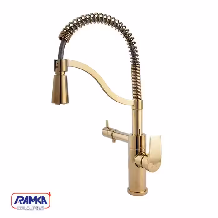 شیر ظرفشویی دومنظوره راسان مدل راشل طلایی