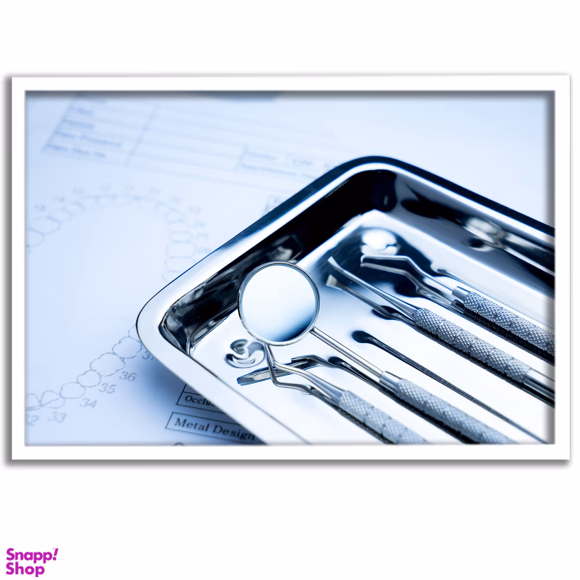 تابلو بکلیت طرح دندانپزشکی مدل W-s684