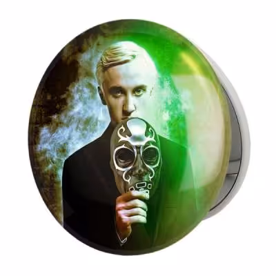 آینه جیبی خندالو طرح هری پاتر دراکو مالفوی مدل تاشو کد 24921